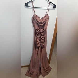 Windsor pink Champaign ball dress.